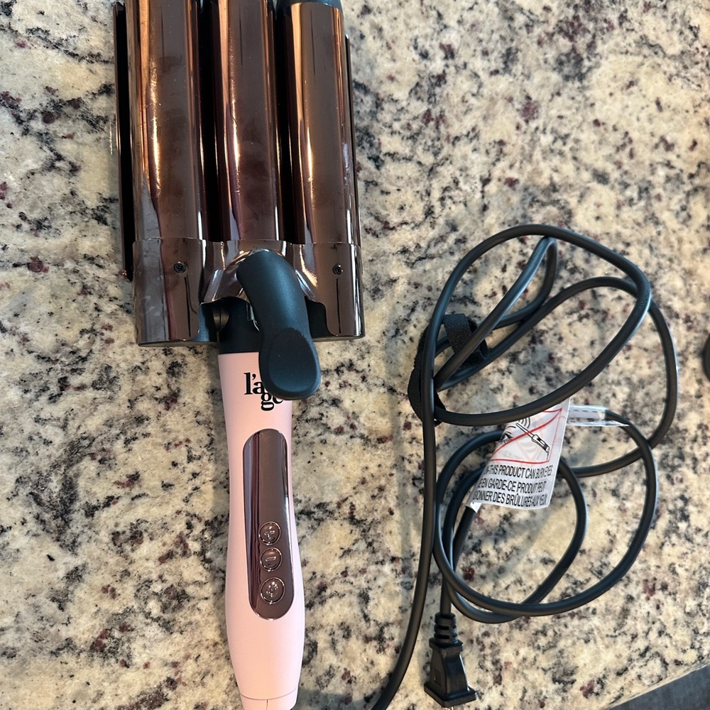 Lange Pink and Black Hair Waver - Picture 2 of 2